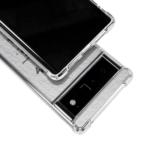 NHL Anaheim Ducks Black Text Google Pixel 6 Clear Case
